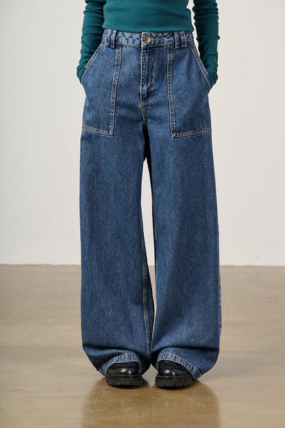 Lucy & Yak Delores Wide Leg Jeans - 30/30