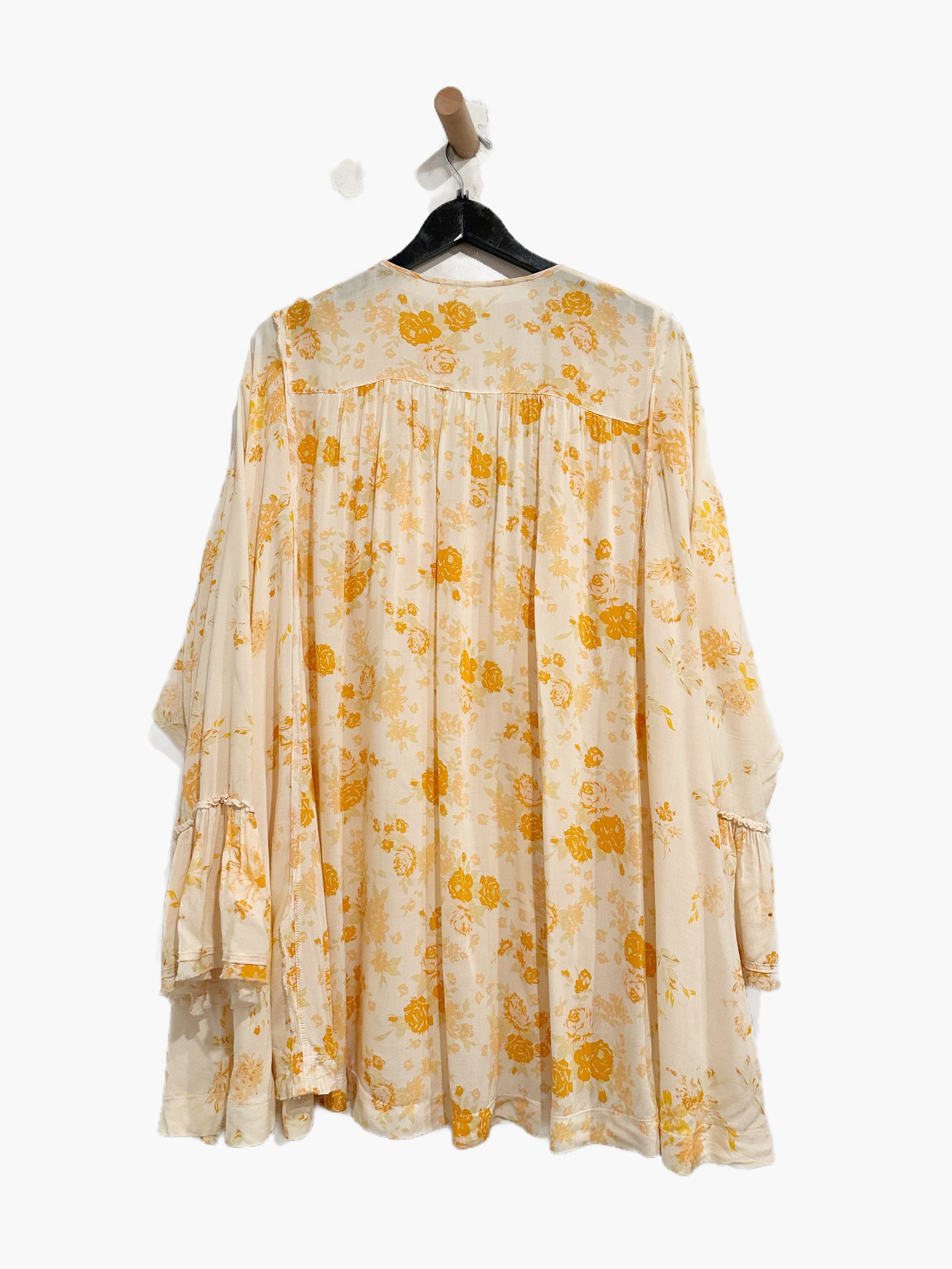 Free People Loretta Printed Tunic in Tea Combo - Medium