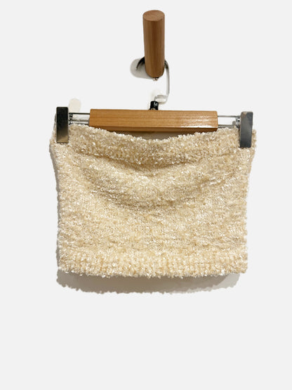 UO Cream Confetti Tube Top - Medium