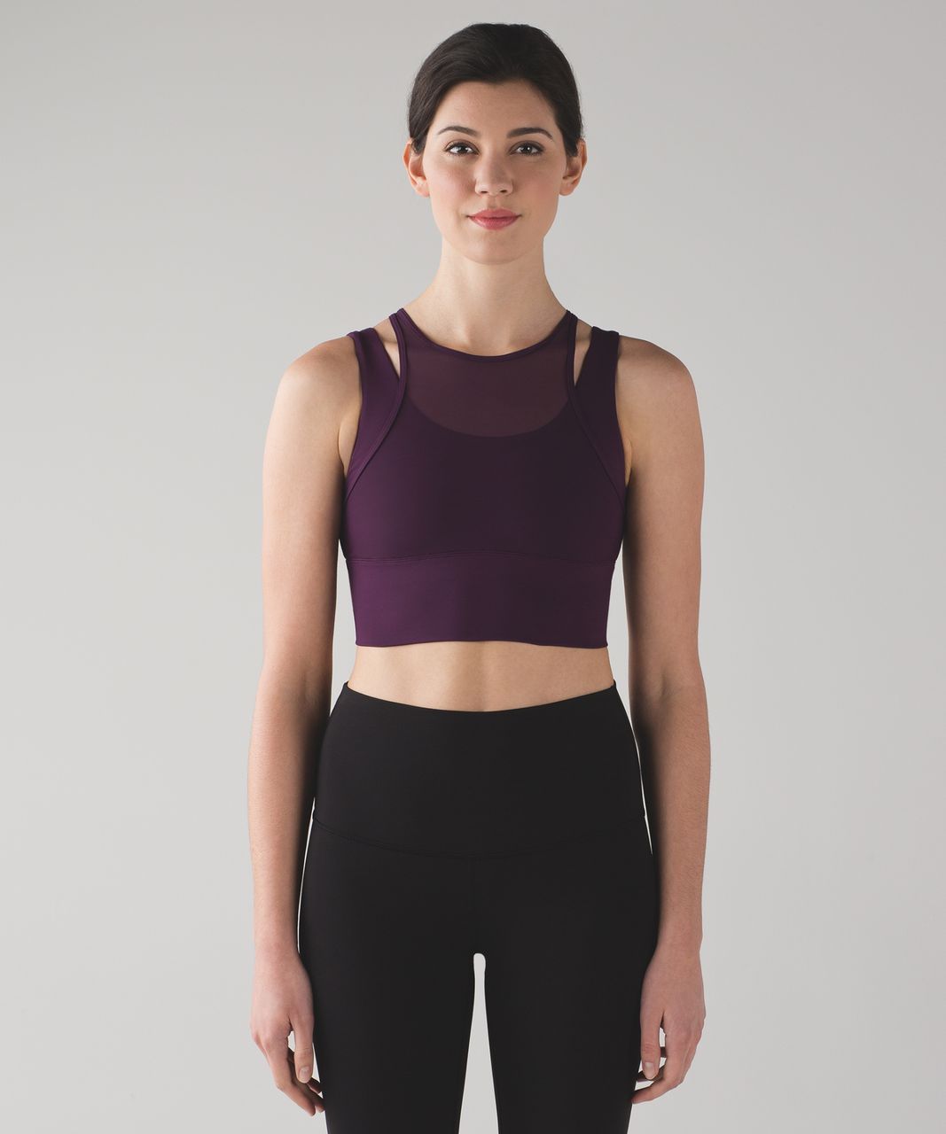 Lululemon Double Tap Bra in Darkest Magenta - 10