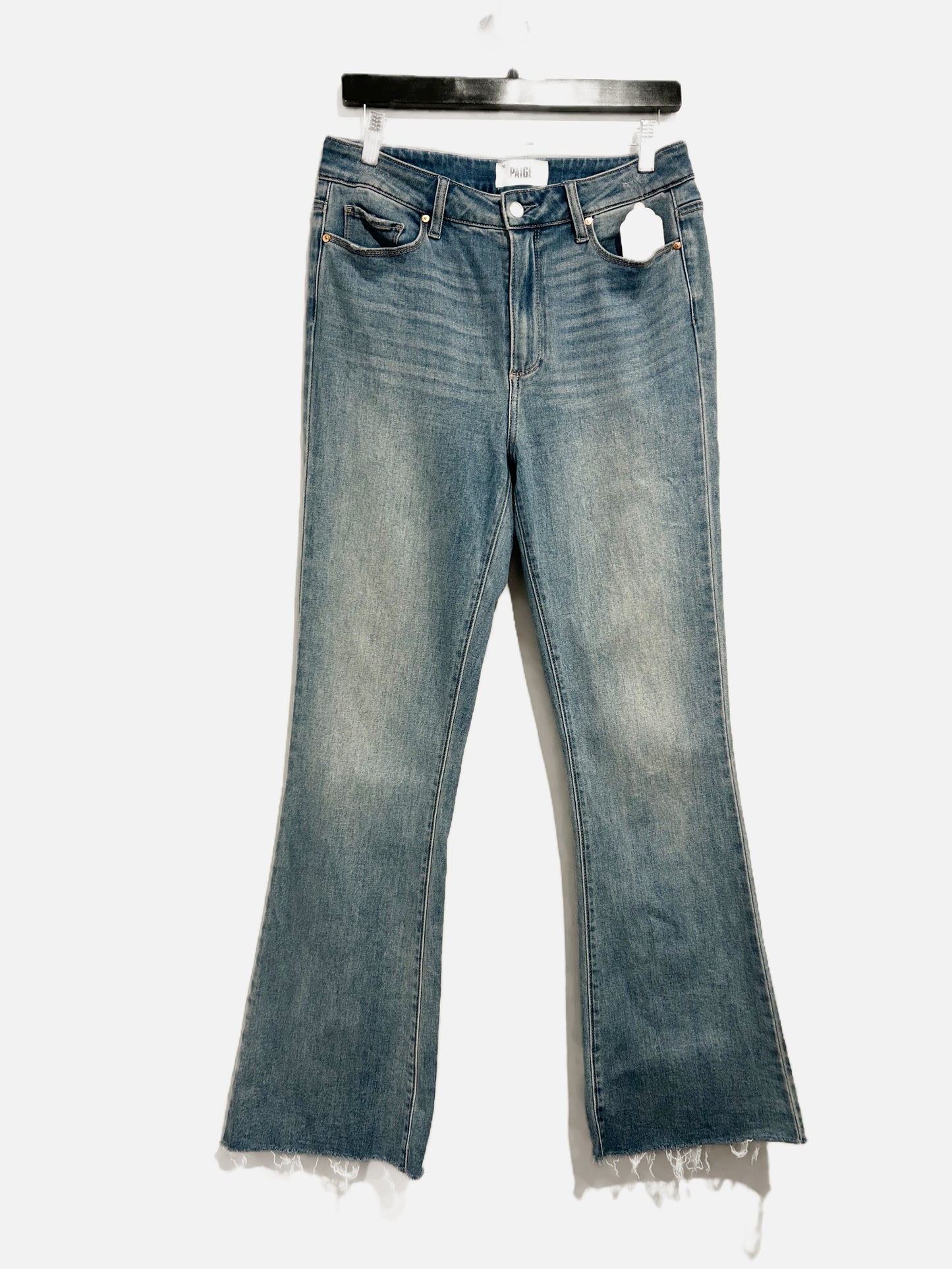 Paige High Rise Laurel Canyon Flare Jeans - 30