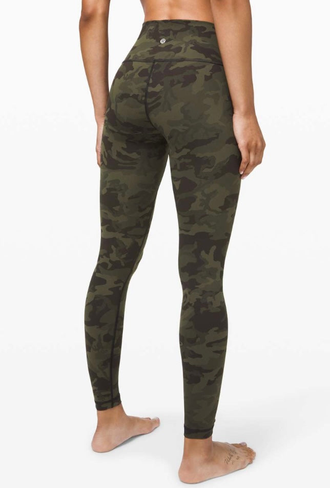 Lululemon Wunder Under High-Rise Tight 28" *Full-On Luxtreme
Incognito Camo Multi Gator Green - 6