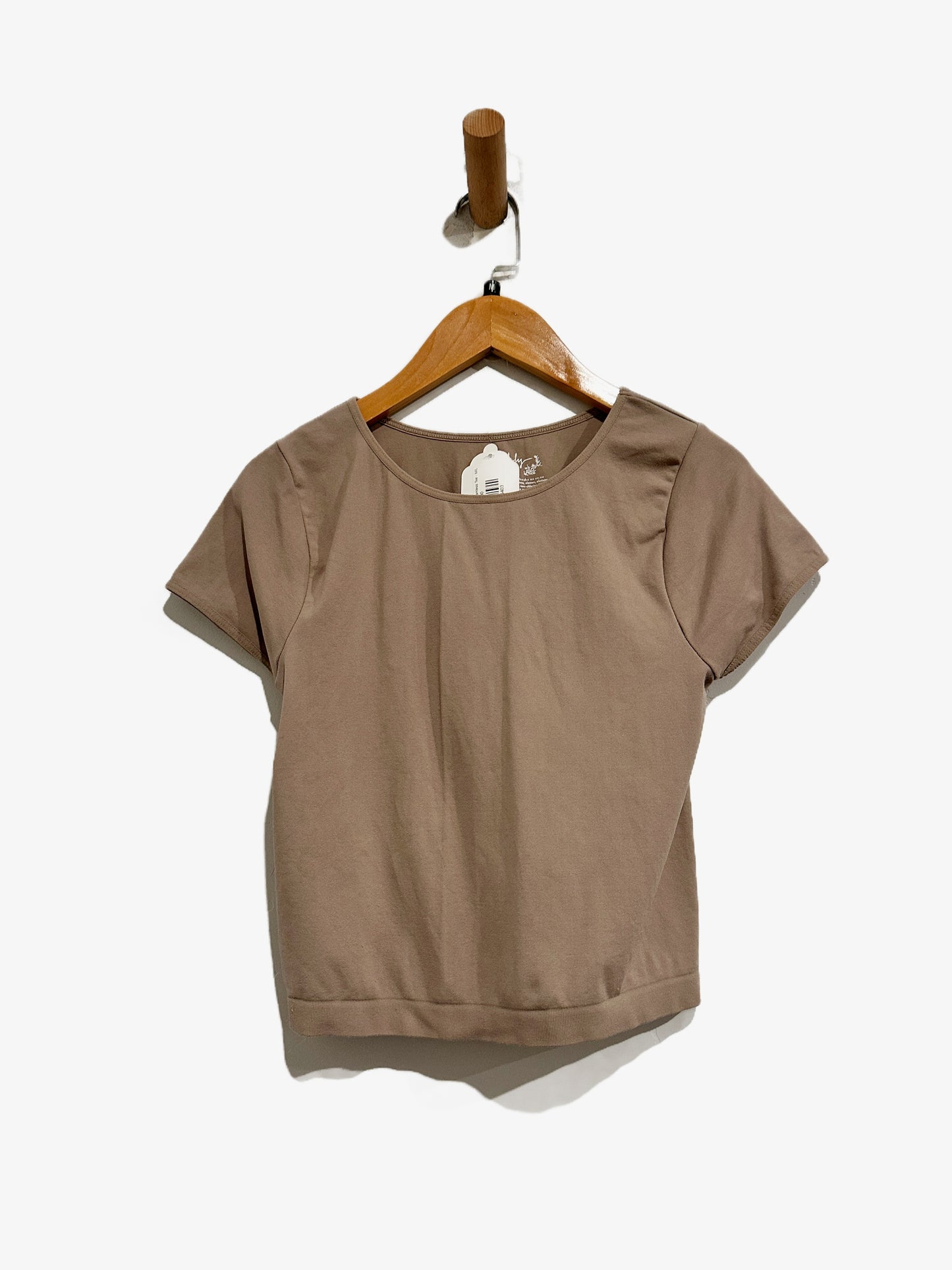 Free People Taupe Seamless Tee - M/L