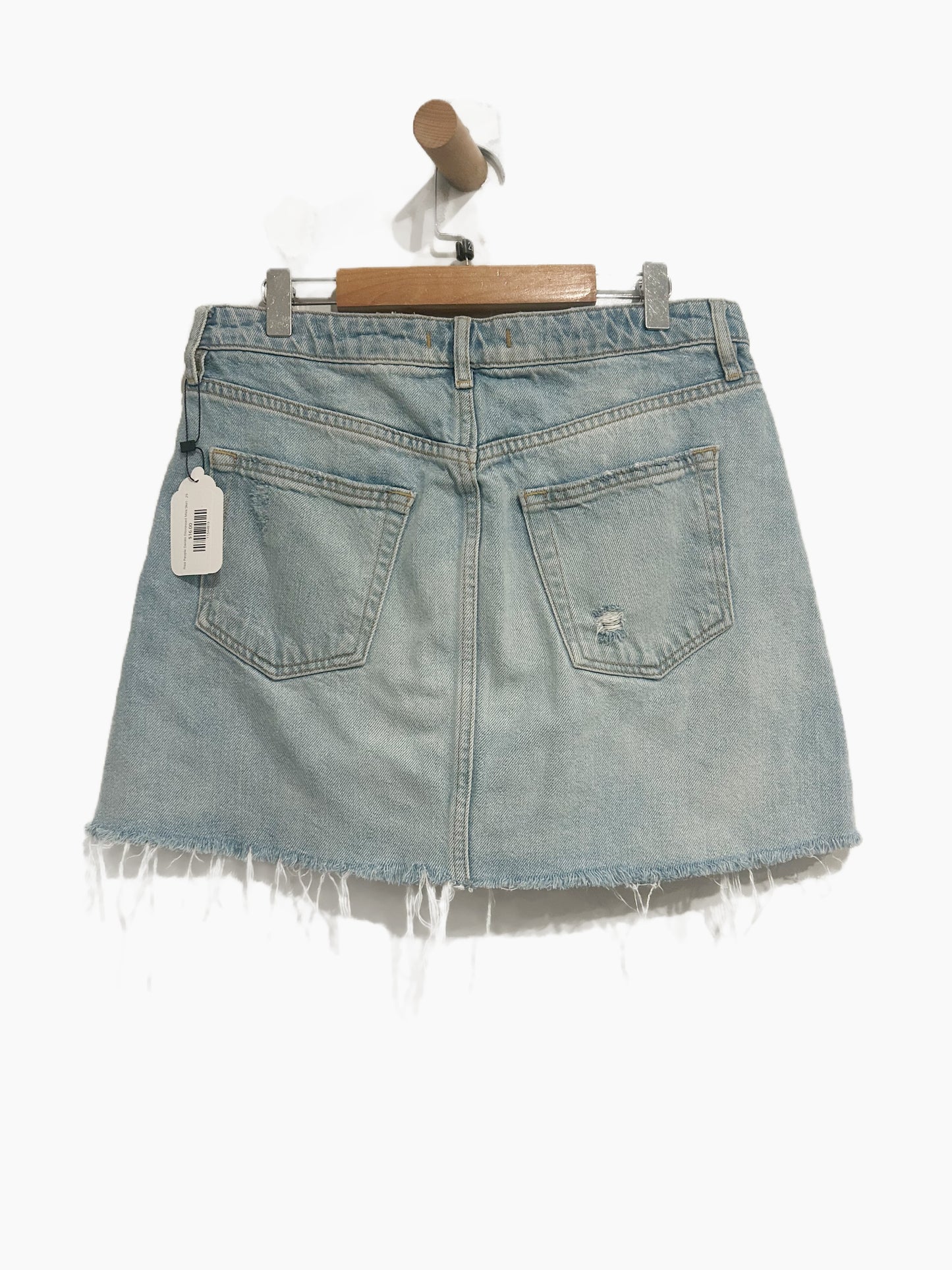 Free People Montauk Denim Mini Skirt - 29