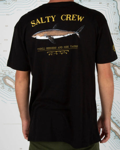 Salty Crew Bruce Tee in Black - Medium
