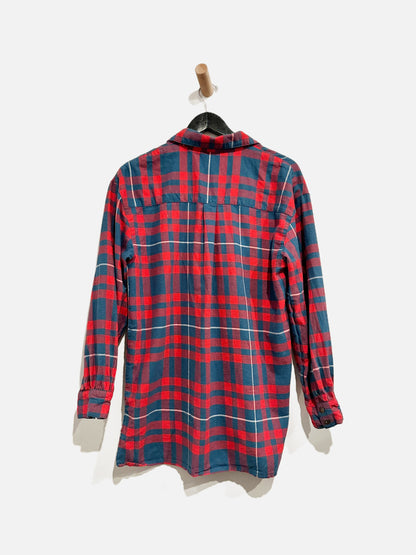 Spell Red and Blue Basecamp Flannel - XS