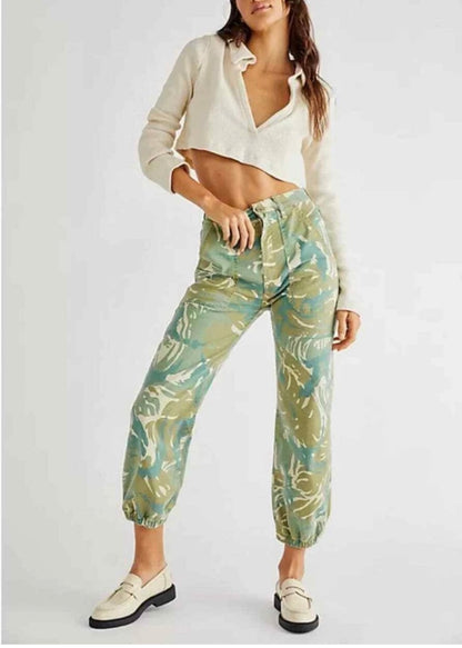 Mother The Wrapper Patch Ankle in Tropical Camo - 29