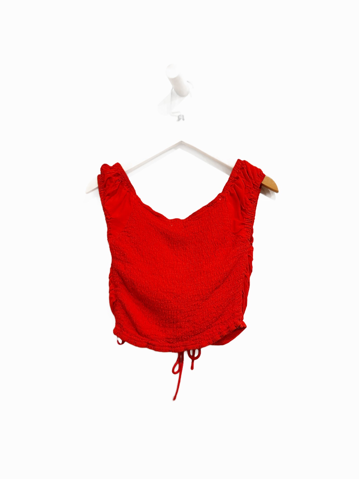 Japna Red Tie Top - XS
