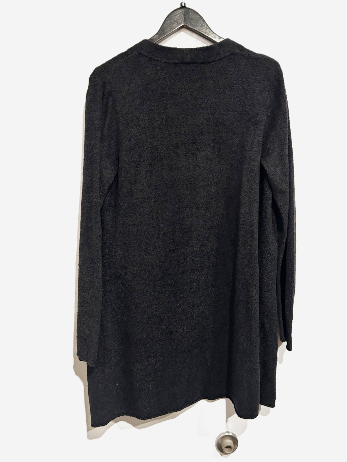Barefoot Dreams CozyChic Lite Long Cardigan in Black - Medium