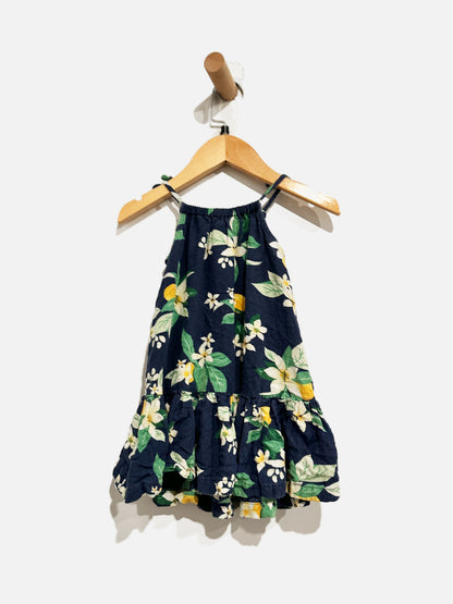 Old Navy Blue Floral Dress - 2T