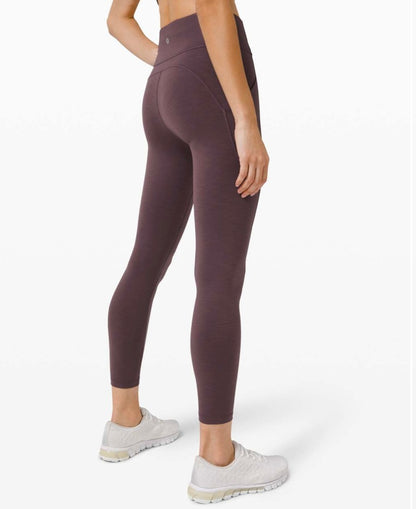 Lululemon Invigorate High-Rise Purple Tight - 4