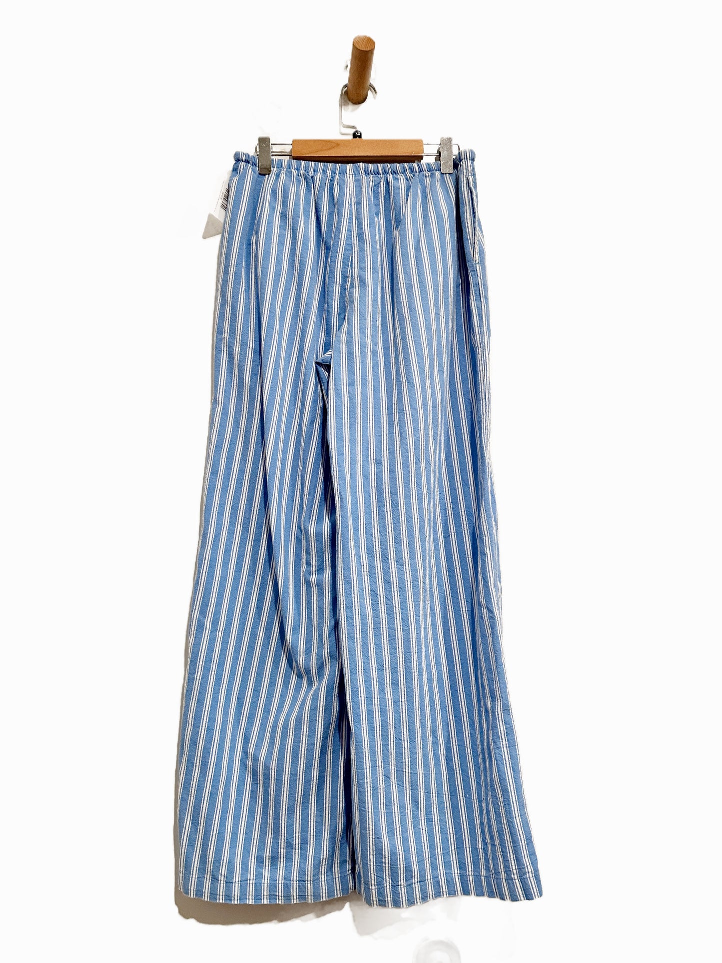 No Boundaries Blue and White Stripe Pants - XS