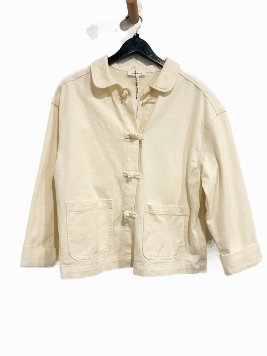 Heartloom Cream Denim Jacket - Small