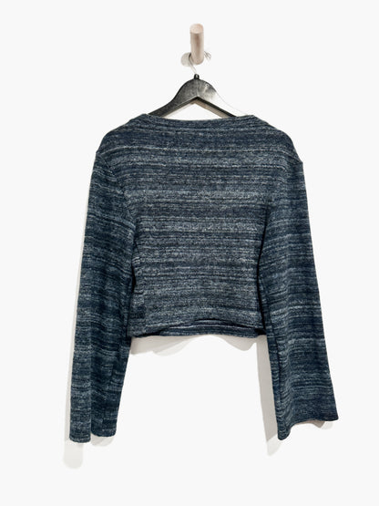 Urban Renewal Remnants Space Dye Knit Drippy Sleeve Sweater - Small