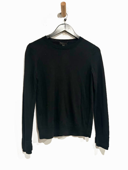 Banana Republic Black Merino Wool Sweater - Small