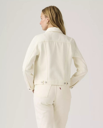 Levi's Original Trucker Jacket in White - Small