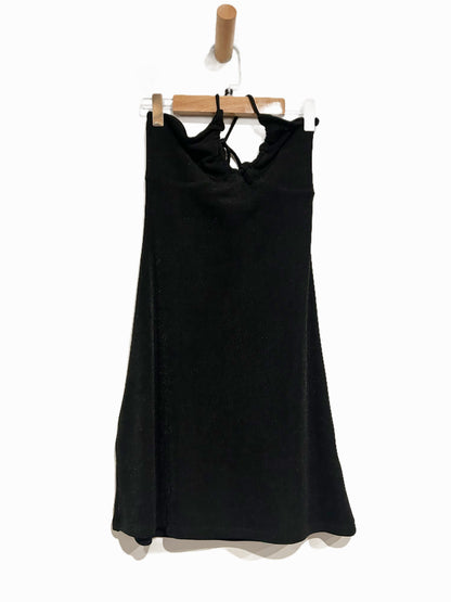 Princess Polly Pazia Black Halter Mini Dress - 6