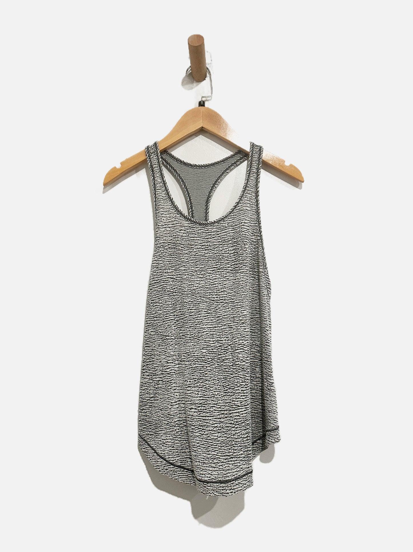 Lululemon Long Distance Tank in Sheer Luon Pebble Jacquard