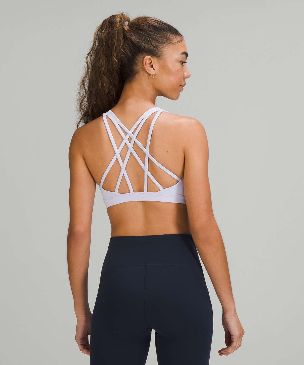 Lululemon Free to Be Serene Bra *Light Support, C/D Cup Pastel Blue - 10