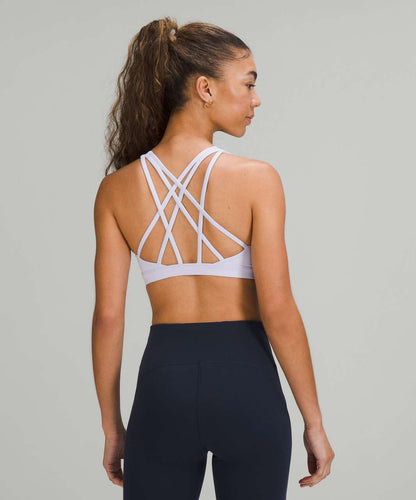 Lululemon Free to Be Serene Bra *Light Support, C/D Cup Pastel Blue - 10