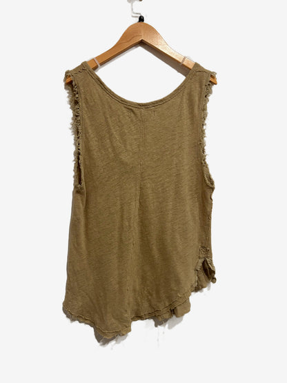 Free People Vacay Tank in Cypress Green - Small
