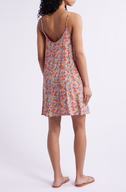 Ripcurl Colorful Floral Mini Dress - Small