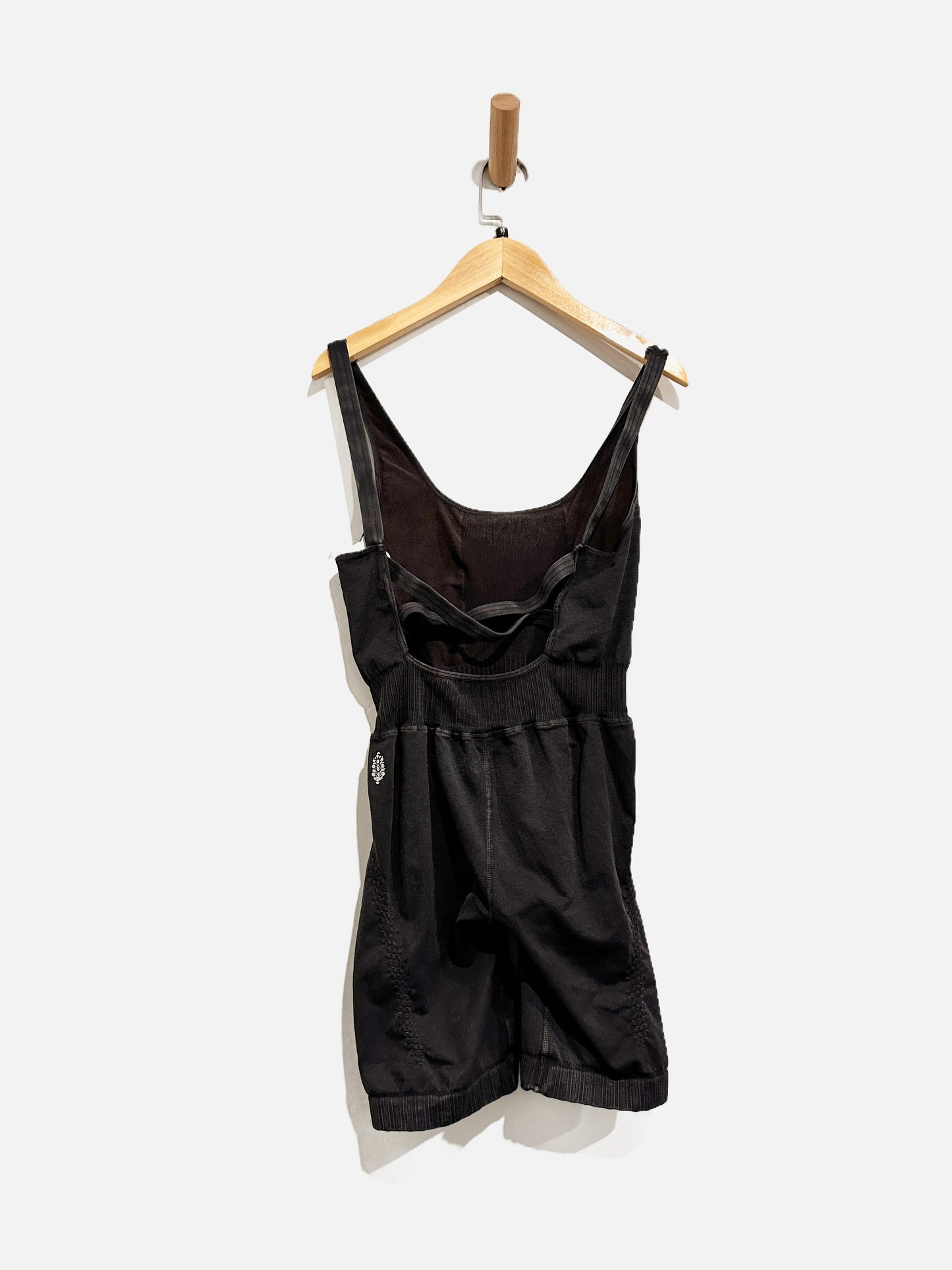 Free People Movement Good Karma Runsie in Dark Gray - M/L