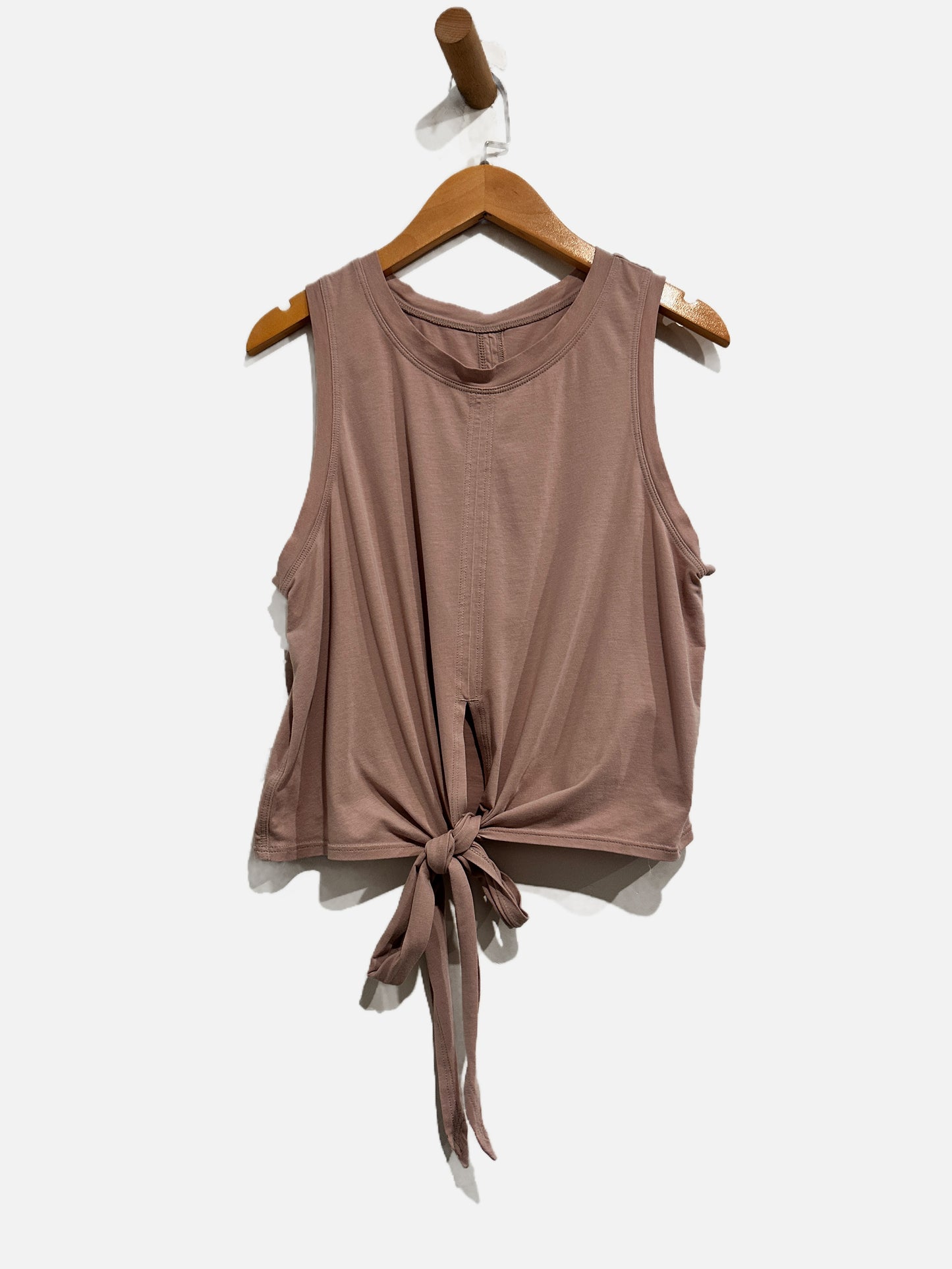 Lululemon Mauve Tie Front Tank - Small