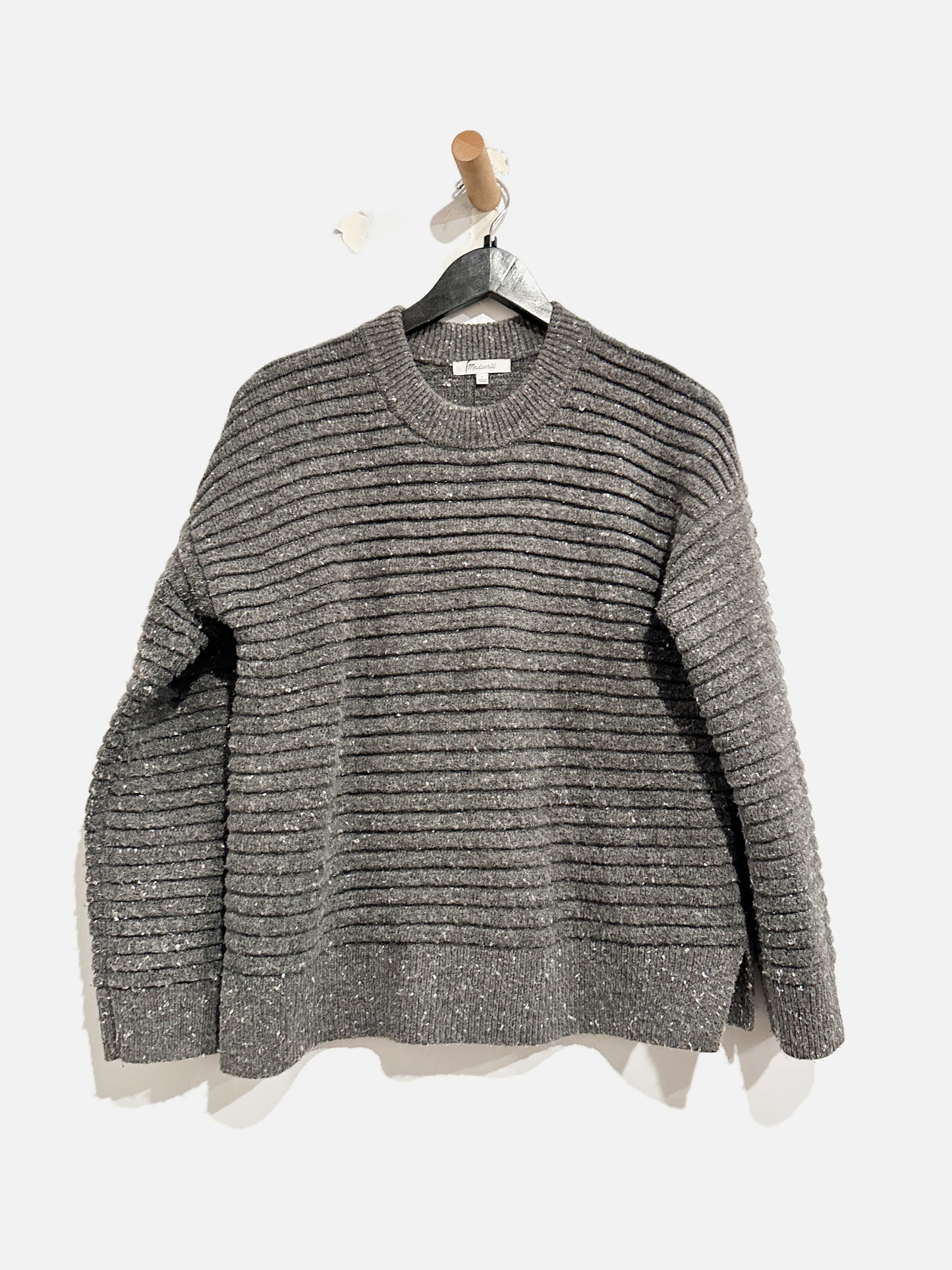 Madewell Grey Chunky Sweater - Small