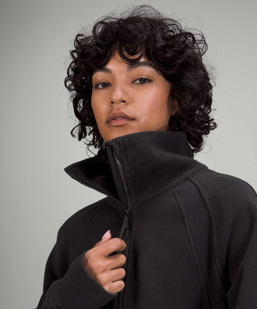 Lululemon Scuba Oversized Funnel Neck Sweatshirt in Black - XS/S