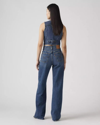 Levi's Ribcage Wide Leg Jeans in Polar Perimeter - 30