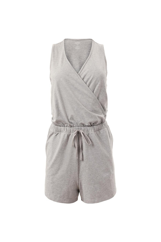 Girlfriend Collective Gray Romper - Medium