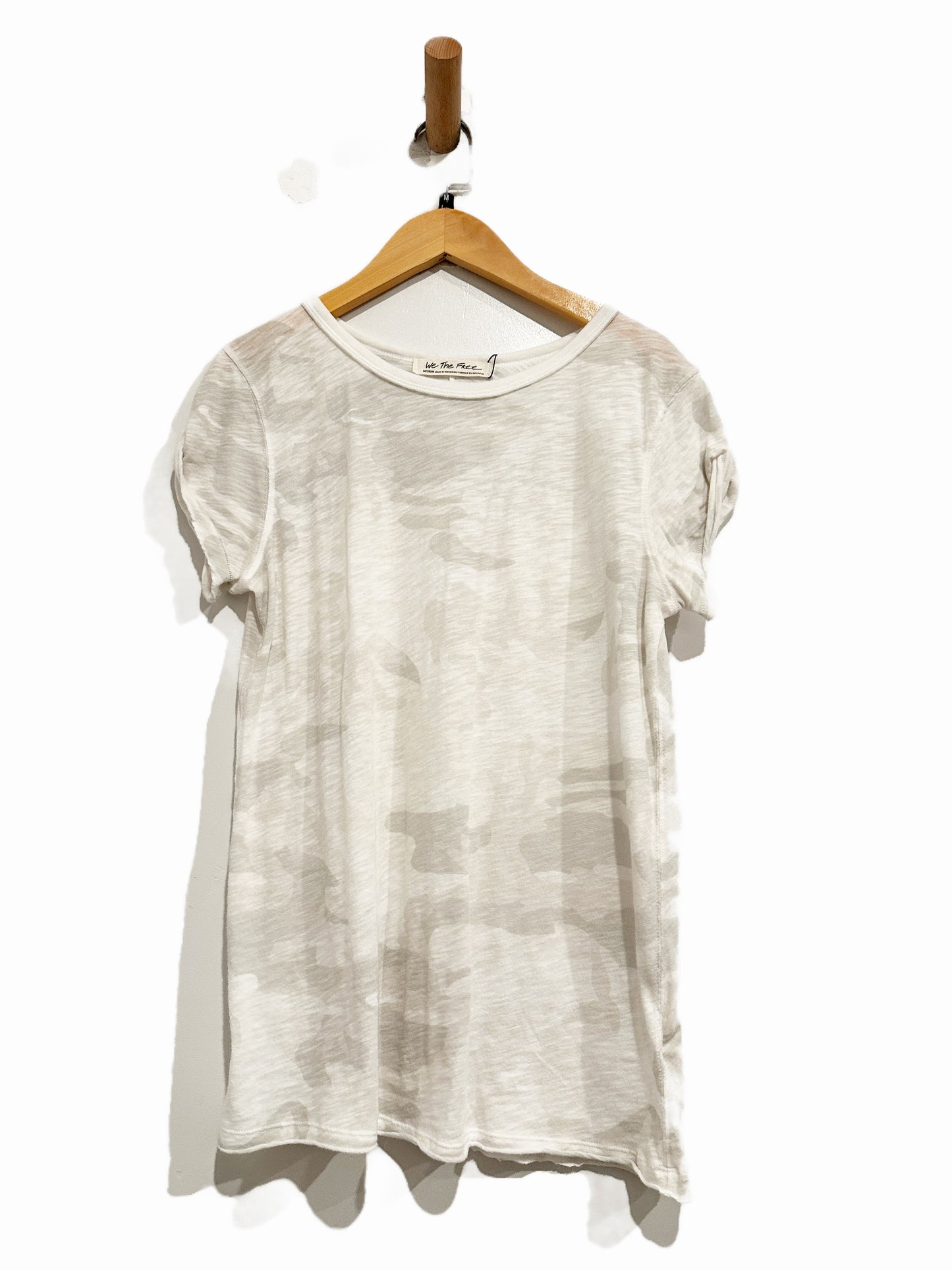 Free People Light Camo Tee - Medium