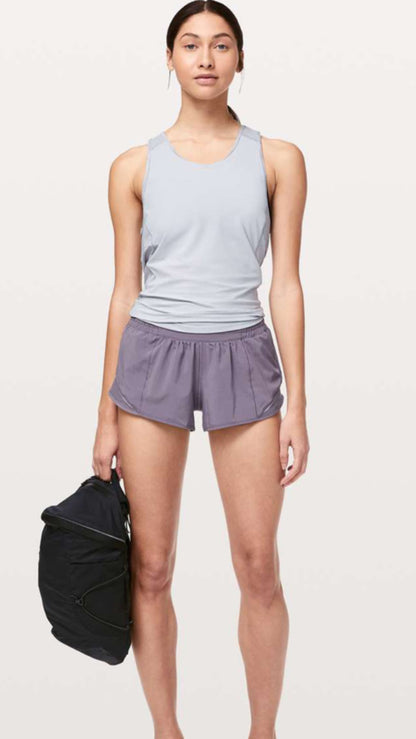 Lululemon Hotty Hot Shorts in Graphite Purple- 8