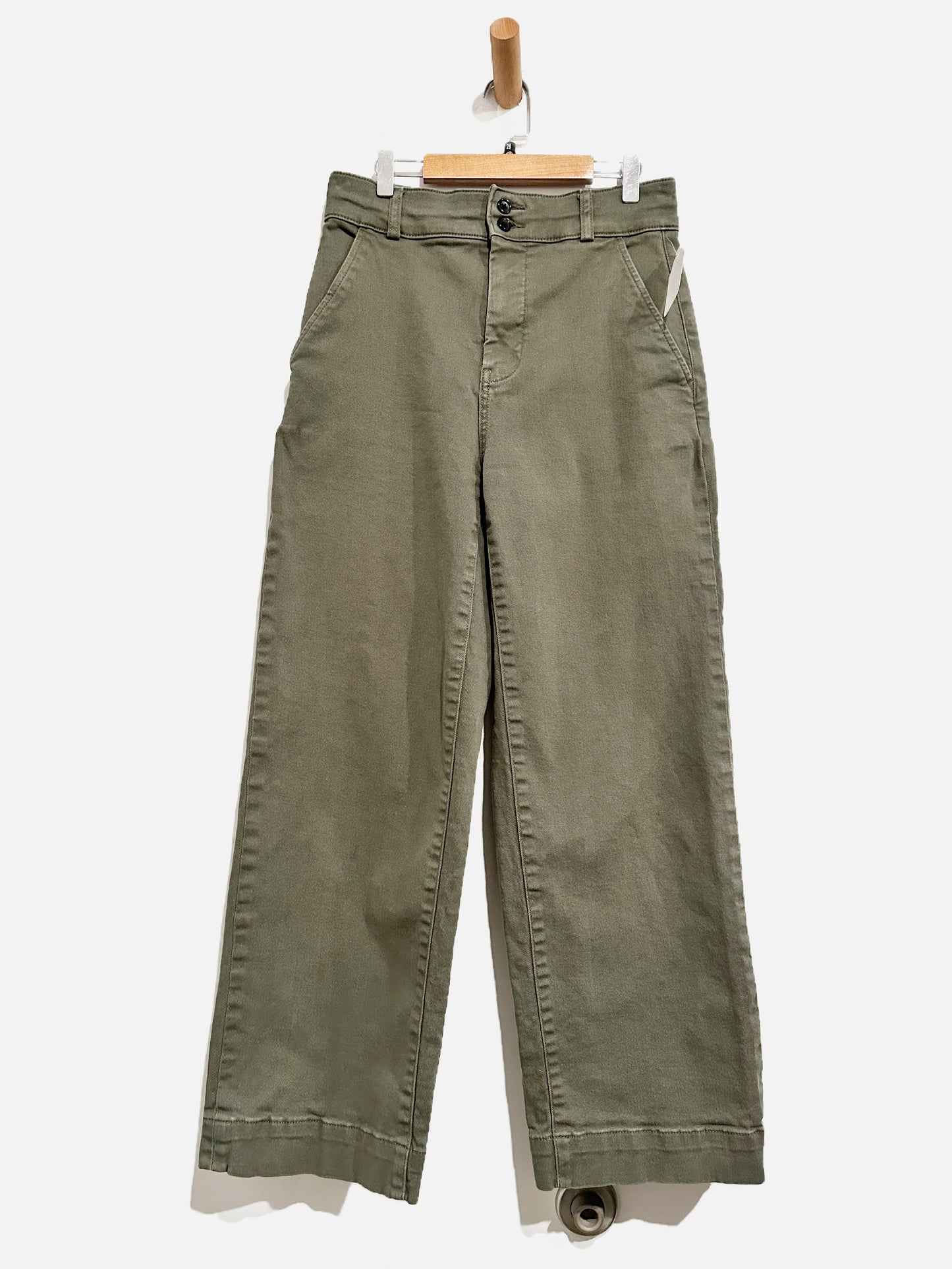 Everlane Green Utility Pants -6