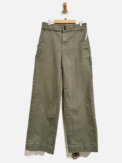 Everlane Green Utility Pants -6