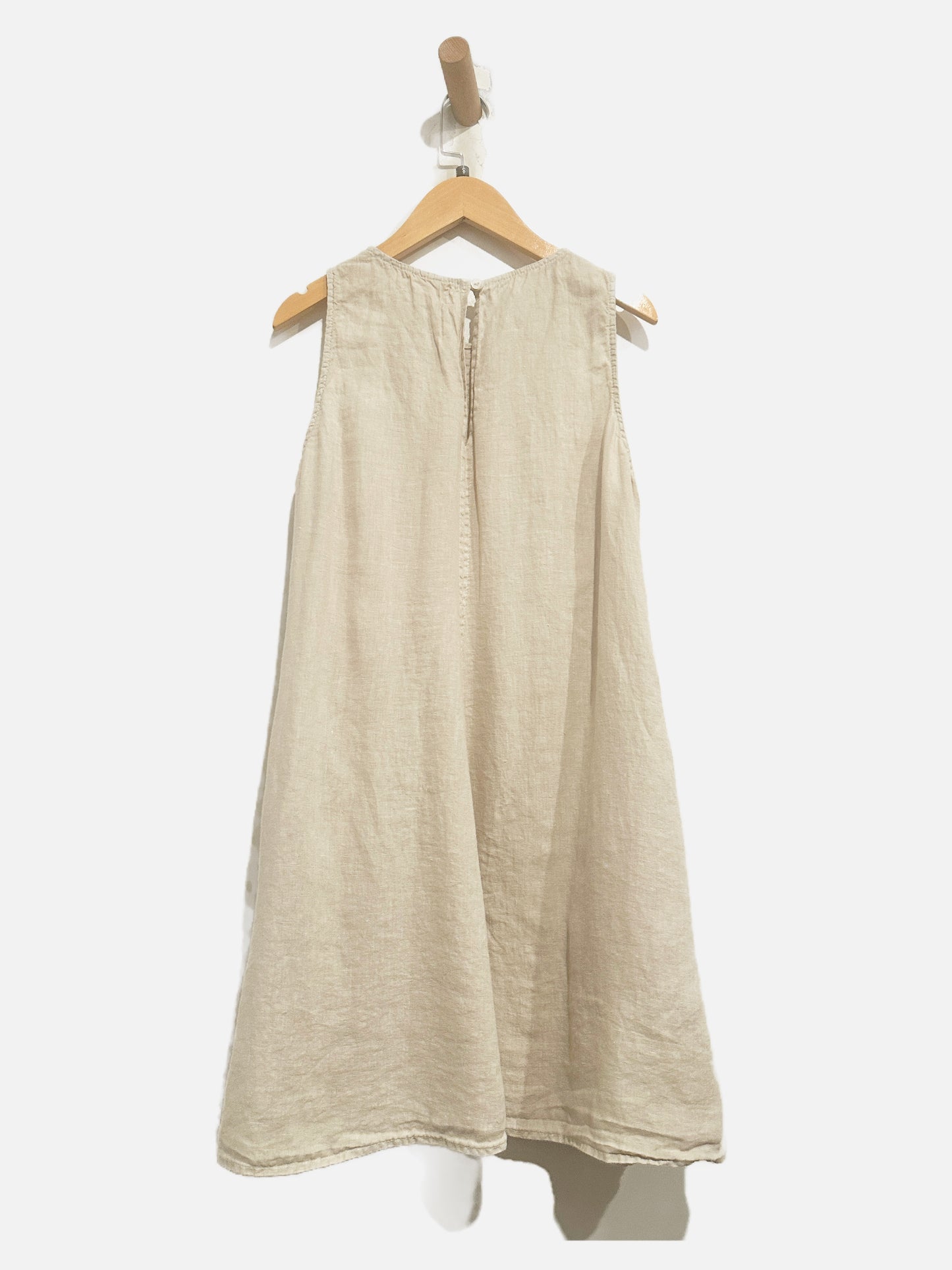 Velvet by Graham Tan Linen Mini Dress - Small