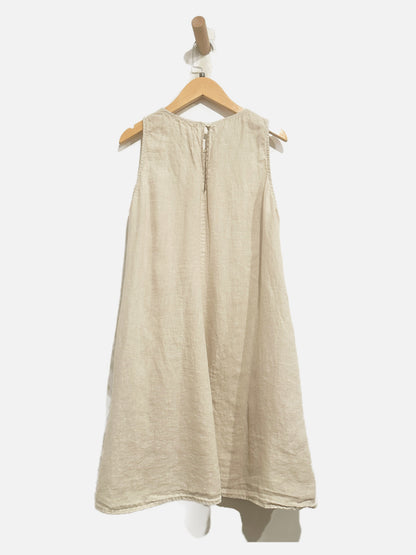 Velvet by Graham Tan Linen Mini Dress - Small