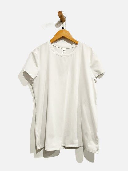 Alo Yoga White SS Tee - Large