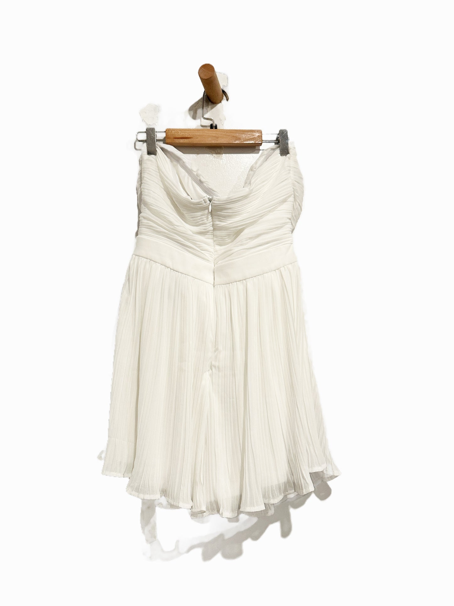 NWT Lulus Seriously Sensational White Strapless Romper - Medium