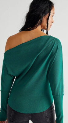 We the Free Fuji Thermal Top in Kelly Green - Large