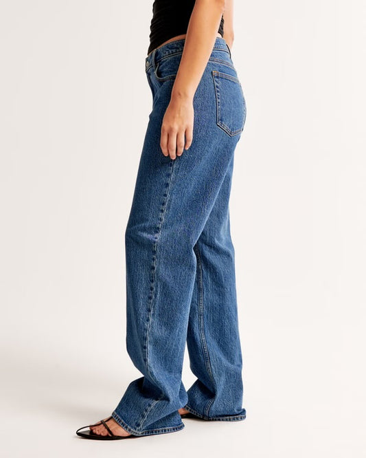 Abercrombie & Fitch Baggy Low Rise Jean - 30