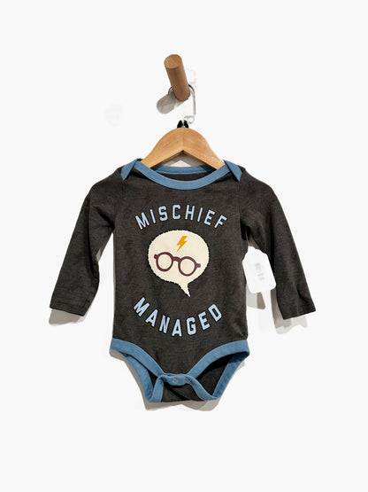 Harry Potter Mischief Managed Onesie - 6-9Mo