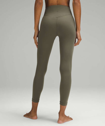 Lululemon Wunder Under SmoothCover High-Rise Tight 25” in Army Green - 6