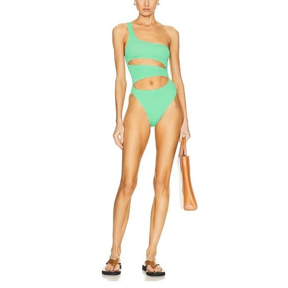 bond-eye NWT Rico One-Piece Swimsuit in Apple Eco One Size