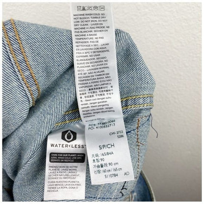 Levi's NWT Vintage Fit Relaxed Trucker Jacket With Patches Size Small