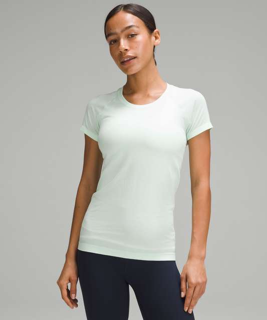 Lululemon Swiftly Tech Short Sleeve in Delicate Mint - 14