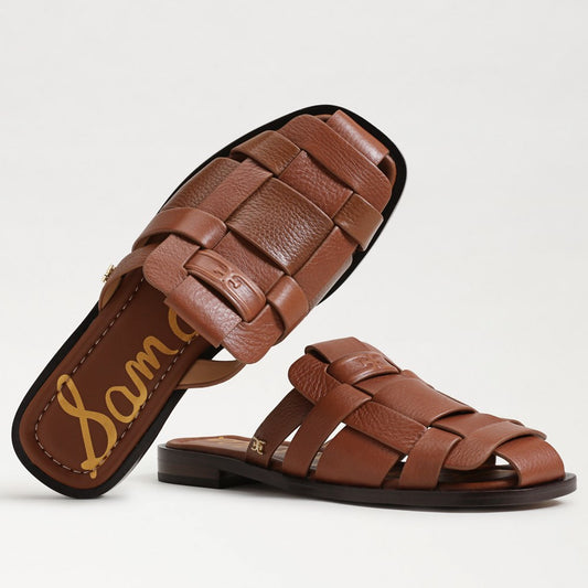 Sam Edelman Brown Fisherman Sandals - 7.5