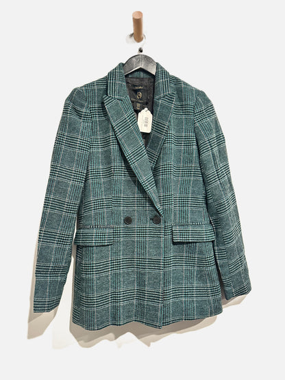 House of Harlow NWT Green Plaid Blazer - XS
