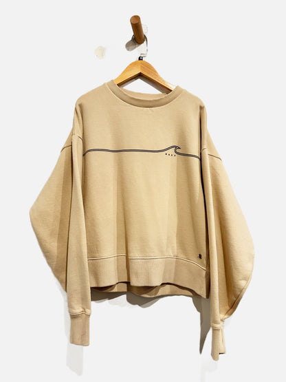 Roxy Everyday Aloha Sweatshirt in Beige - XS